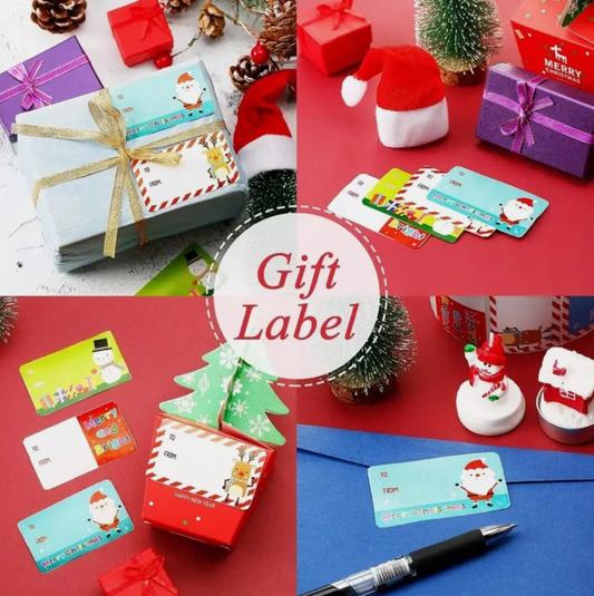 AnytimeGifts™ 20 Christmas Label stickers